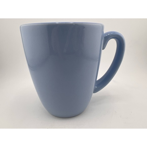 Corelle Stoneware Light Baby Blue Coffee Cup Tea Mug Vintage - Picture 3 of 9